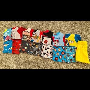 Lot of boys 3T pajamas